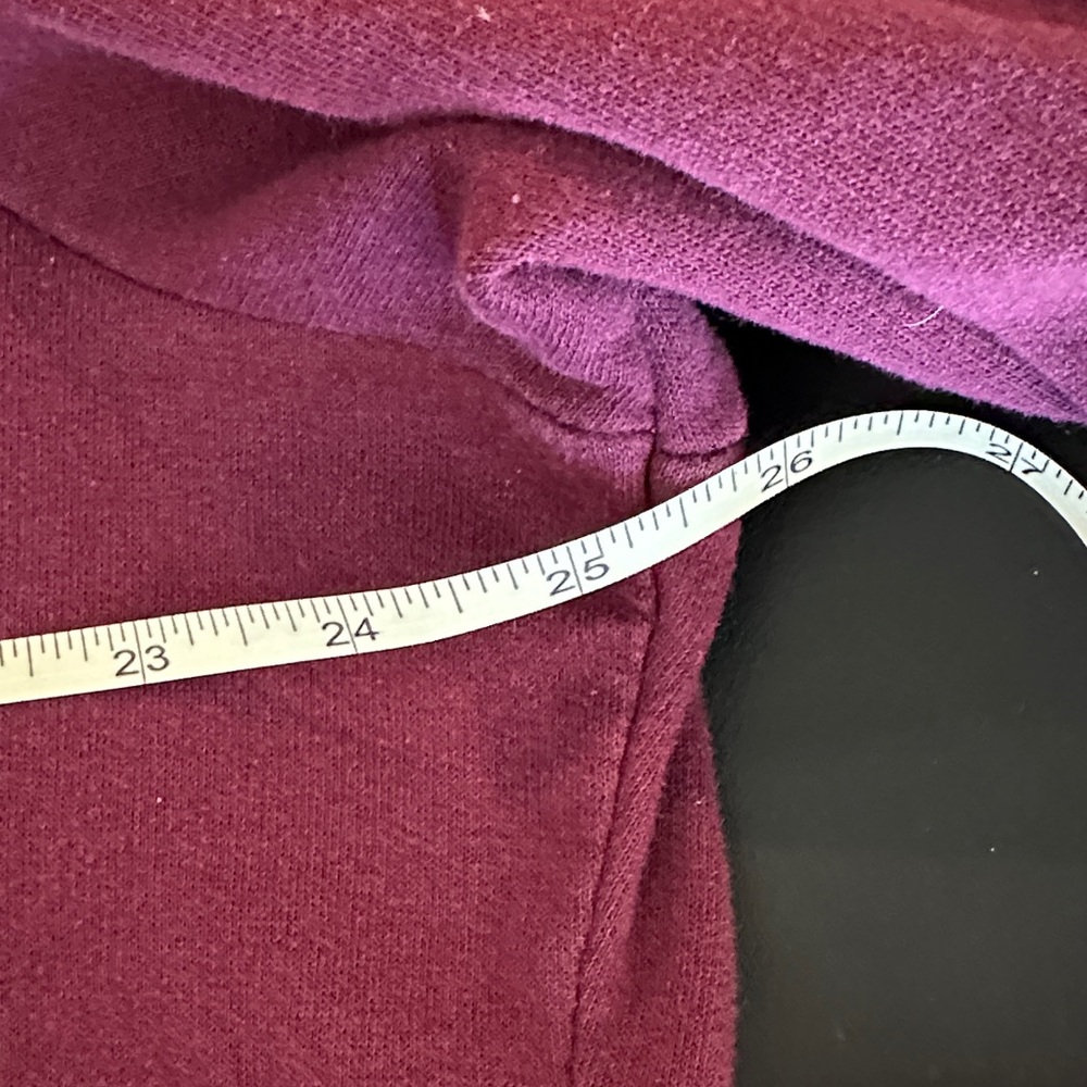 Women’s Purple Hoodie Sweater - Picture 6 of 10